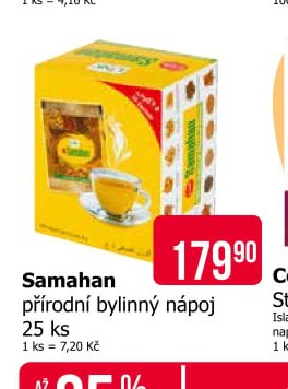 Samahan přírodní bylinný nápoj 25 ks