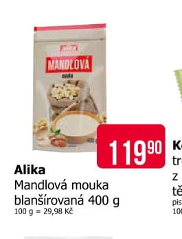 Alika mandlová mouka blanšírovaná 400 g