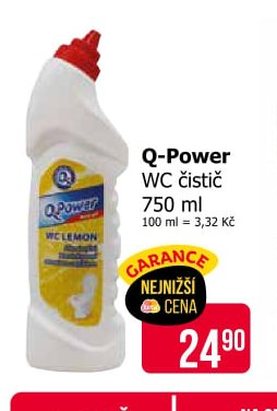Q-Power WC čistič 750 ml