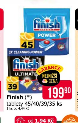 Finish tablety