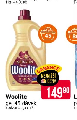 Woolite gel